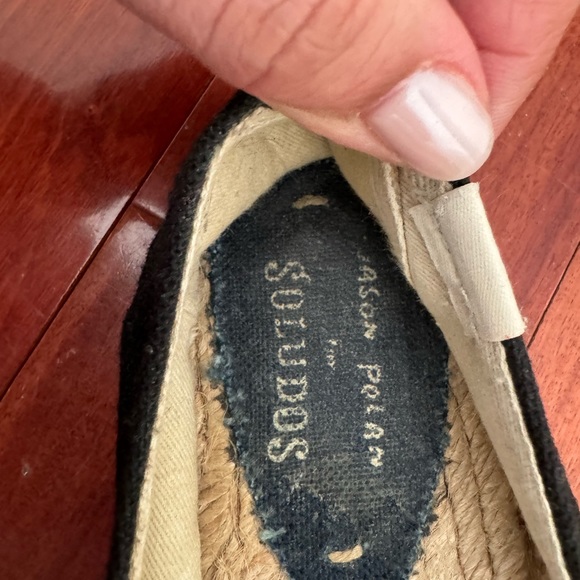 Soludos Wink Embroidery Black Slipper Women size 8 - Picture 2 of 6